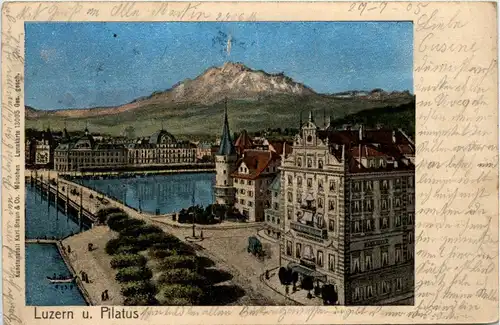Luzern - Lunakarte -406146