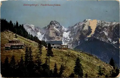 Kaisergebirge, Kufstein, und Umgebung/Tirol - Vorderkaiserfeldenhütte -329212