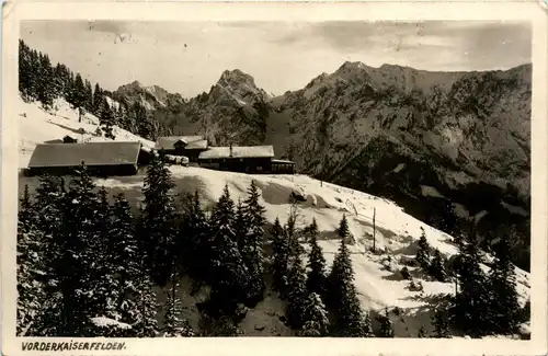 Kaisergebirge, Kufstein und Umgebung/Tirol - Hütte Vorderkaiserfelden -329232