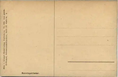 Schwarzwald - Künstlerkarte H. Hoffmann -406462