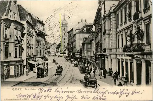 Graz/Steiermark - Graz, Murplatz -315728