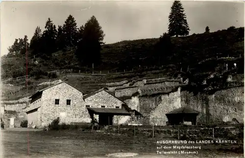 Ausgrabung auf dem Magdalenesberg, Teilansicht Museum -329334