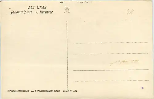 Graz/Steiermark - Graz, Alt-Graz, Jakominiplatz v. Kreutzer -315796