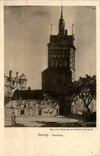 Danzig - Stockturm -406600