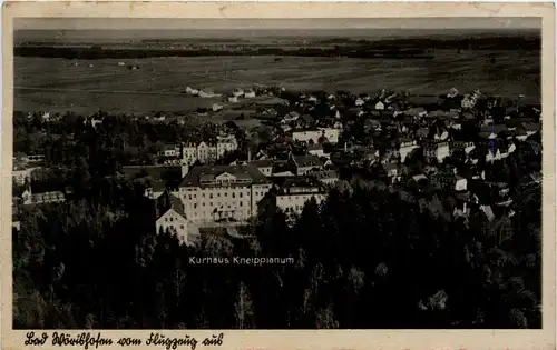 Bad Wörishofen vom Flugzeuga aus, Kurhaus Kneippianum -332576