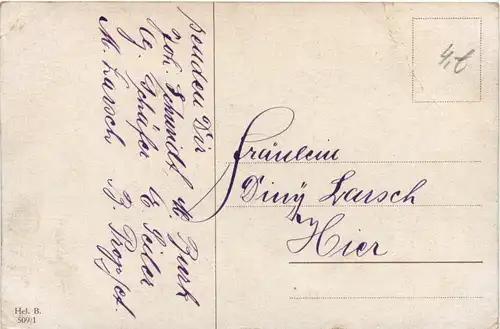 Geburtstag - Kind mit Katze -405240