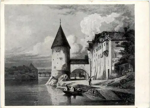 Passau/Bayern - Scheiblingsturm um 1840 -329534