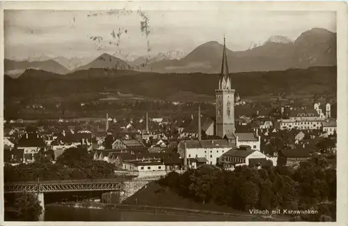 Villach/Kärnten - Villach, mit Karawanken -316126