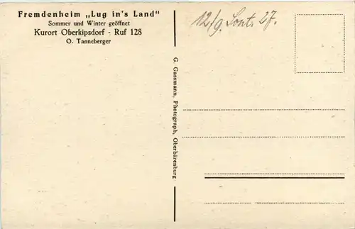 Kipsdorf - Fremdenheim Lug ins Land -406624