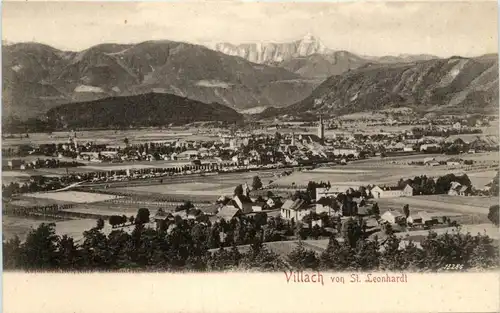 Villach/Kärnten - Villach, von St.Leonhard aus -316210