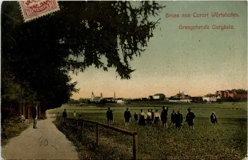 Bad Wörishofen, Grasgehende Kurgäste -332852