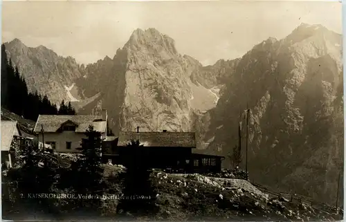 Kaisergebirge, Kufstein und Umgebung/Tirol - Hütte Vorderkaiserfelden -329240