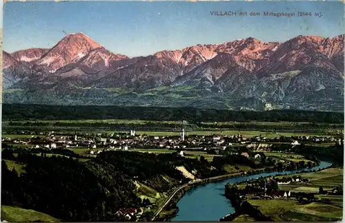 Villach/Kärnten - Villach, mit Mittagskogel -316250