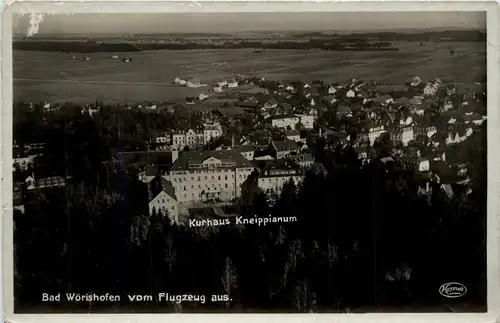 Bad Wörishofen, vom Flugzeug aus, Kurhaus Kneippianum -332844