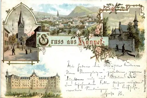 Gruss aus Honnef - Litho -406732