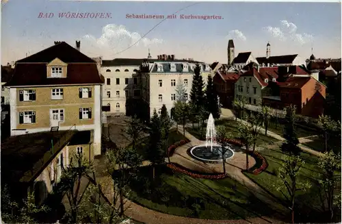Bad Wörishofen, Sebastianum mit Kurhausgarten -332860