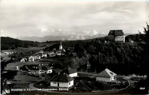 Kärnten, div. Orte, Seen und Umgebung - Moosburg mit Karawanken -329372