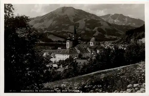 Mariazell/Steiermark - Mariazell, mit dem Oetscher -316392