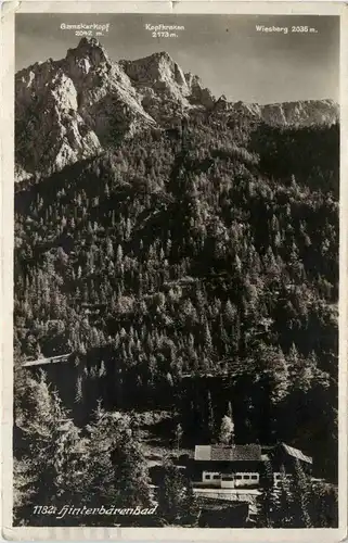 Kaisergebirge/Tirol und Umgebung - Hinterbärenbad -333090