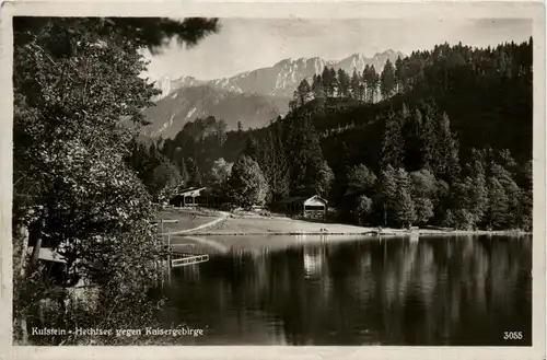 Kaisergebirge, Kufstein und Umgebung/Tirol - Hechtsee gegen kaisergebirge -329248