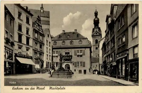 Cochem an der Mosel - Marktplatz -405940