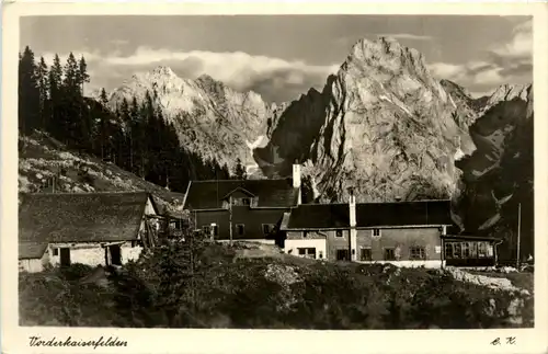 Kaisergebirge, Kufstein, und Umgebung/Tirol - Vorderkaiserfeldenhütte -329218