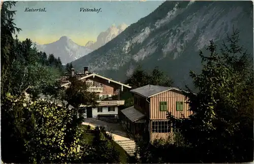 Kaisergebirge, Kufstein und Umgebung/Tirol - Veitenhof - Kaisertal -329268