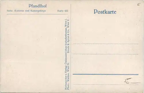 Kaisergebirge, Kufstein, und Umgebung/Tirol - Pfandlhof -329194