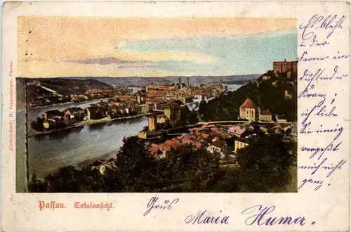 Passau/Bayern - Totalansicht -329520