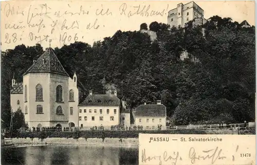 Passau/Bayern - St. Salvatorkirche -329480