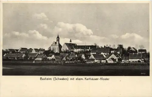 Buxheim mit ehem. karthäuser-Kloster -332720