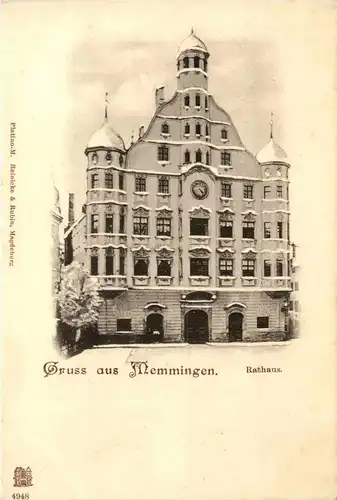 Bayern/Allgäu - Memmingen, Rathaus -333936