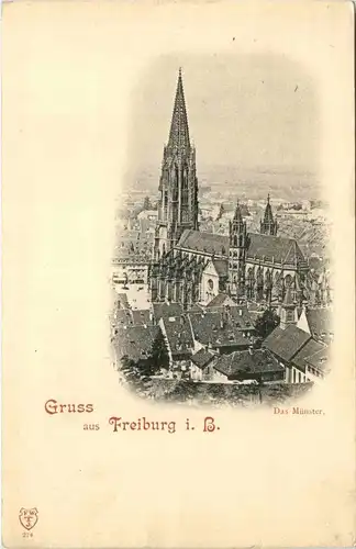 Freiburg i. Br./Baden-Württemberg - Das Münster -329150