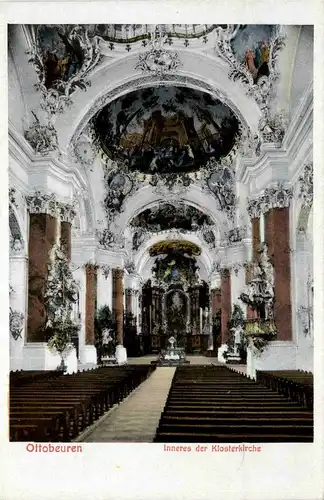 Ottobeuren, Inneres der Klosterkirche -332692