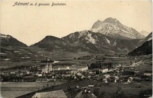 Admont und Gesäuse/Steiermark - Admont: mit dem grossen Buchstein -317116