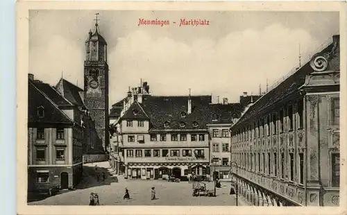 Bayern/Allgäu - Memmingen - Marktplatz -334016