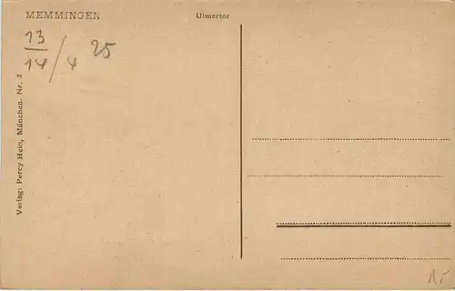 Bayern/Allgaü - Memmingen, Ulmertor -333882