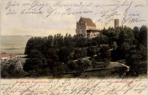 Bayern/Allgäu - Mindelheim, Schloss Freundsberg -334292