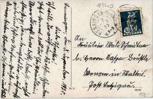 Bayern/Allgäu - Memmingen - Einlasstor -334122