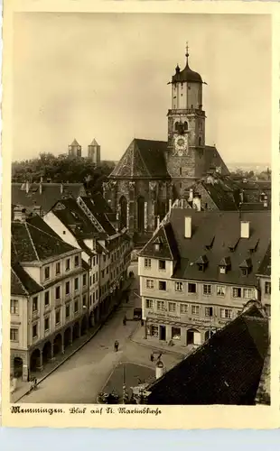 Bayern/Allgäu - Memmingen - Blick auf St. Martinskirche -334012