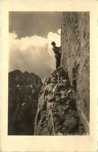 Kaisergebirge/Tirol und Umgebung - Totenkirchl Südwand -333046