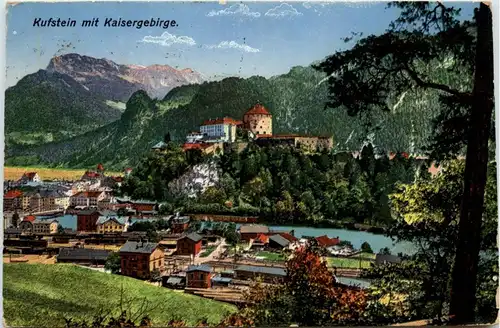 Kufstein/Tirol - Kufstein, mit Kaisergebirge -317416