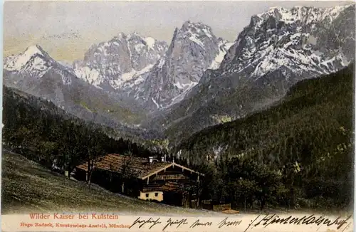 Kaisergebirge, Kufstein und Umgebung/Tirol - Wilder Kaiser bei Kufstein -329252