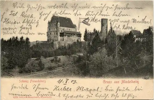 Bayern/Allgäu - Mindelheim, Schloss Freundsberg -334338