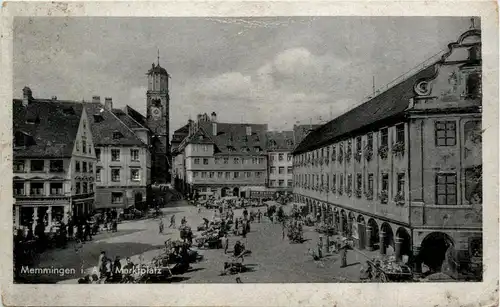 Bayern/Allgaü - Memmingen, Marktplatz -333822