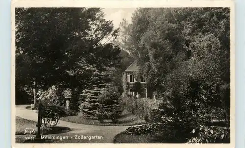 Bayern/Allgäu - Memmingen, Zollergarten -333980