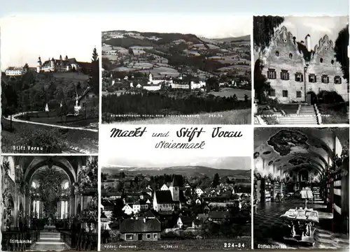 Steiermark/div. Orte - Sommerfrische Vorau, div.Bilder, Markt und Stift -334906