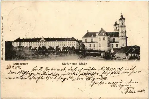 Bayern, Allgäu, div. Orte und Umgebung - Ottobeuren, Kloster und Kirche -332664