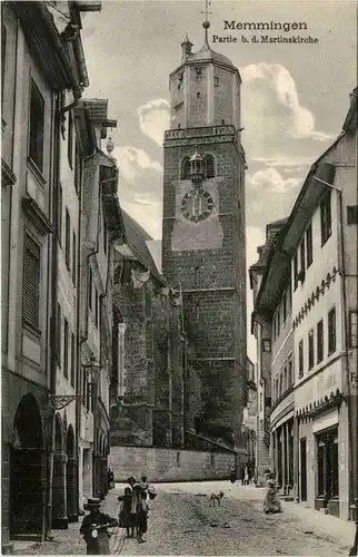 Bayern/Allgaü - Memmingen, Partie b.d. Martinskirche -333878