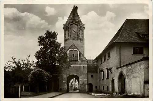 Bayern/Allgäu - Memmingen - Ulmertor mit Burg -334140